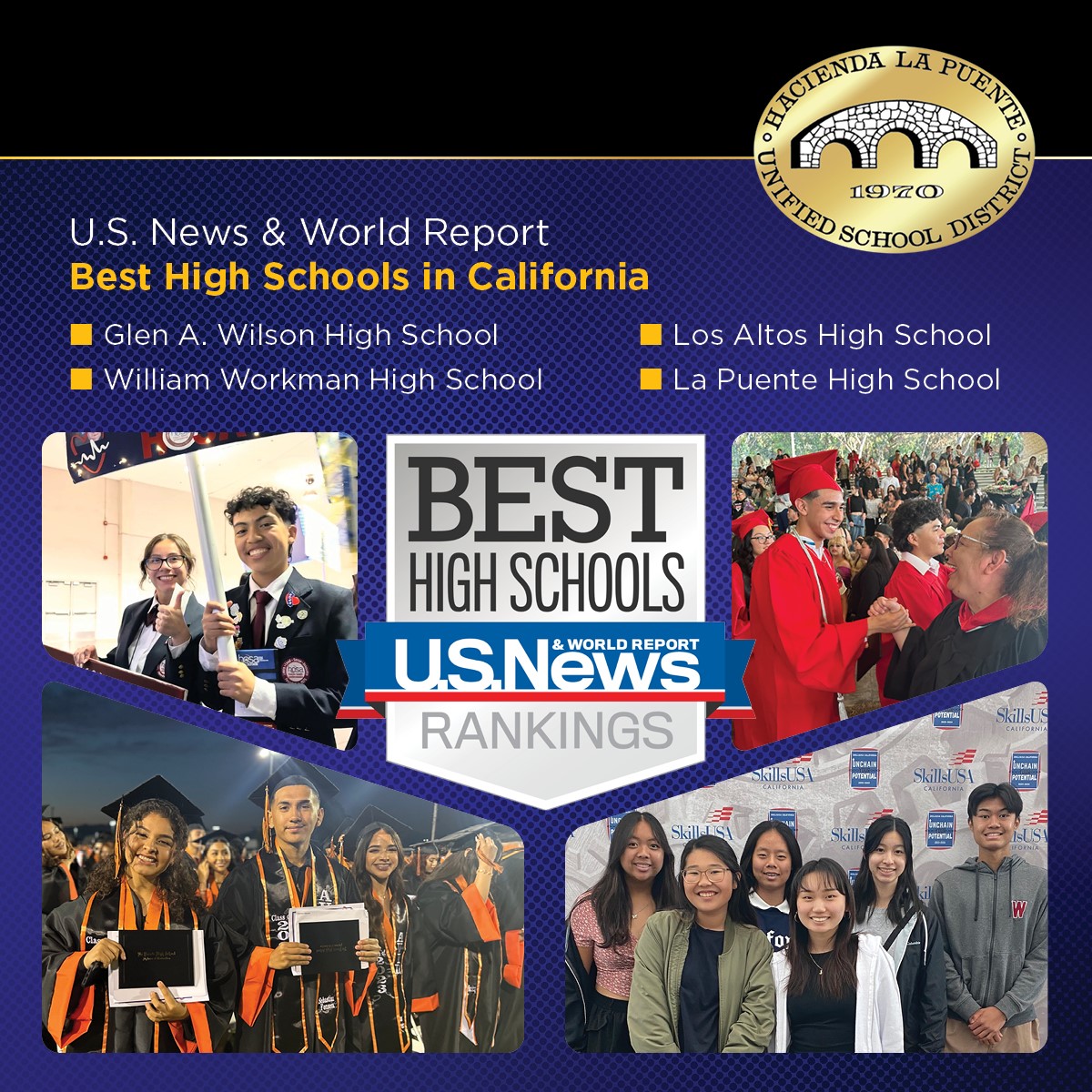 Hacienda La Puente Unified Receives Top Rankings in U.S. News & World ...