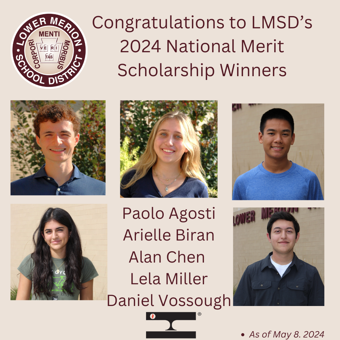 LMSD Congratulates National Merit Scholarship Winners Article