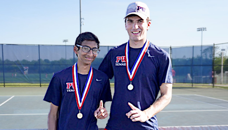 PWHS Boys Tennis wins the Suburban One League Doubles Tournament ...