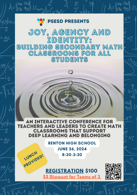 Joy, Agency and Identity: Building Math Classrooms for All Students ...
