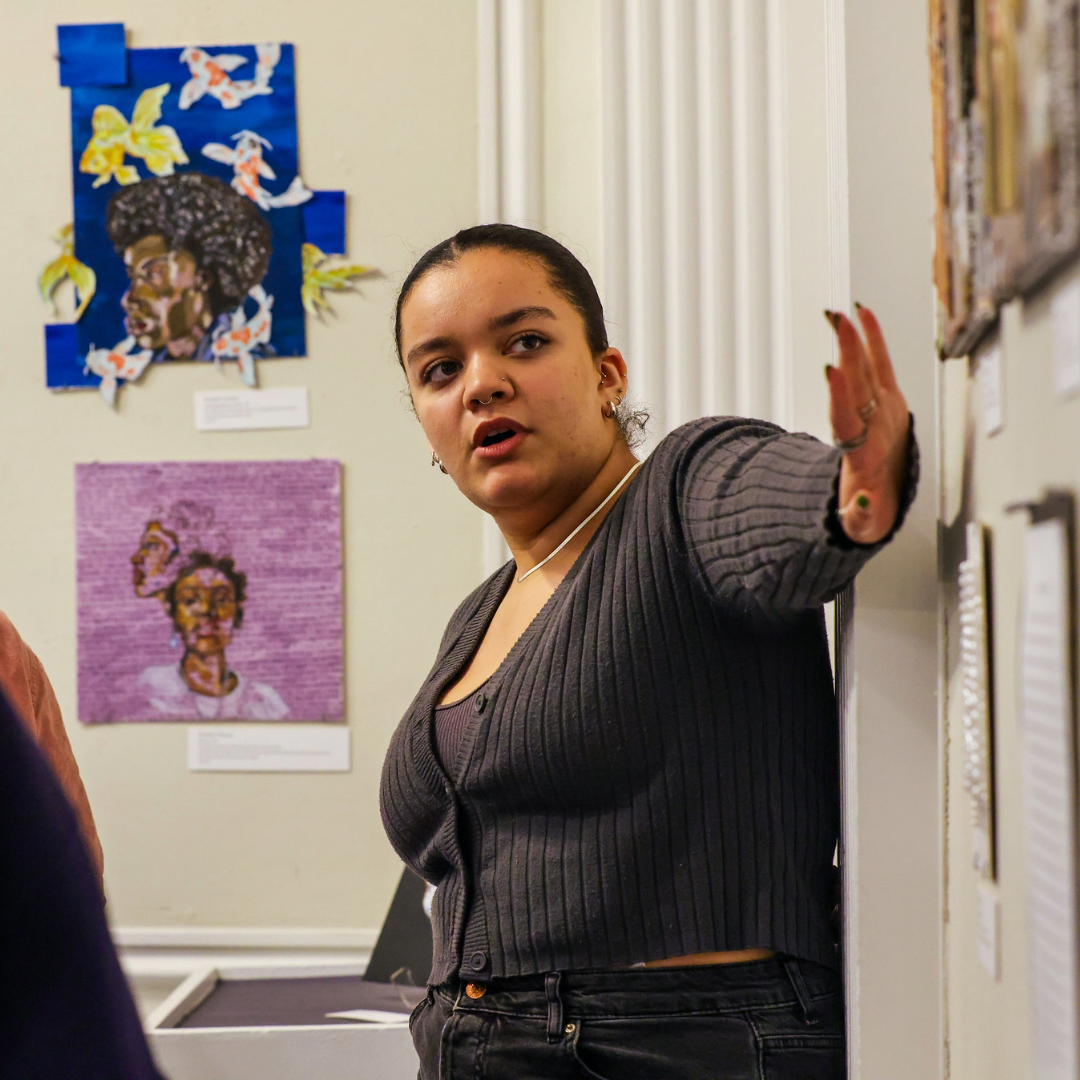 Student Artists Dazzle at AP Art Show | Post board page