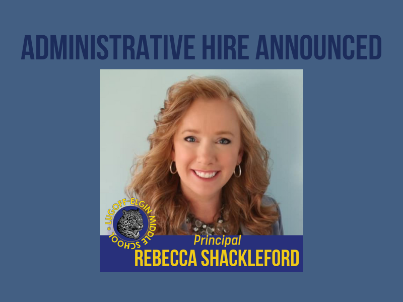 Shackleford hired as LugoffElgin Middle School Principal Post Details