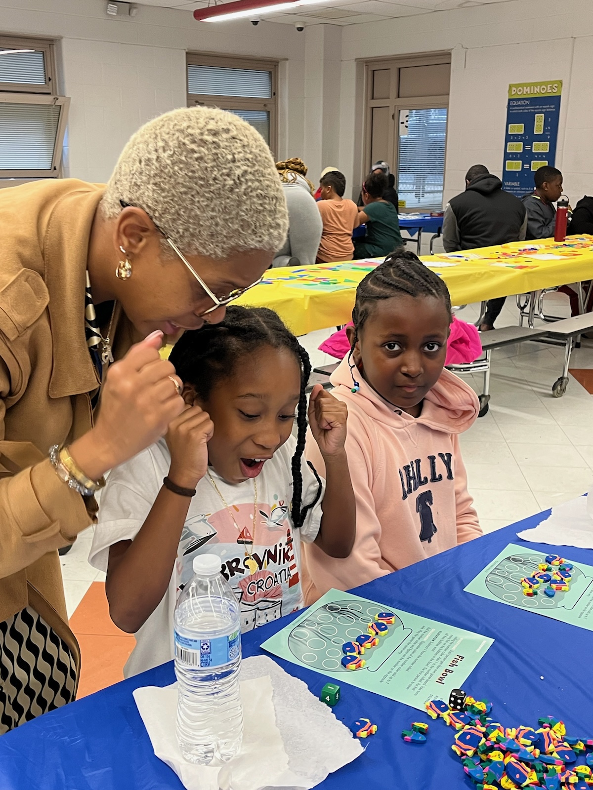 Grimes School holds Family Fun Math Night News Details