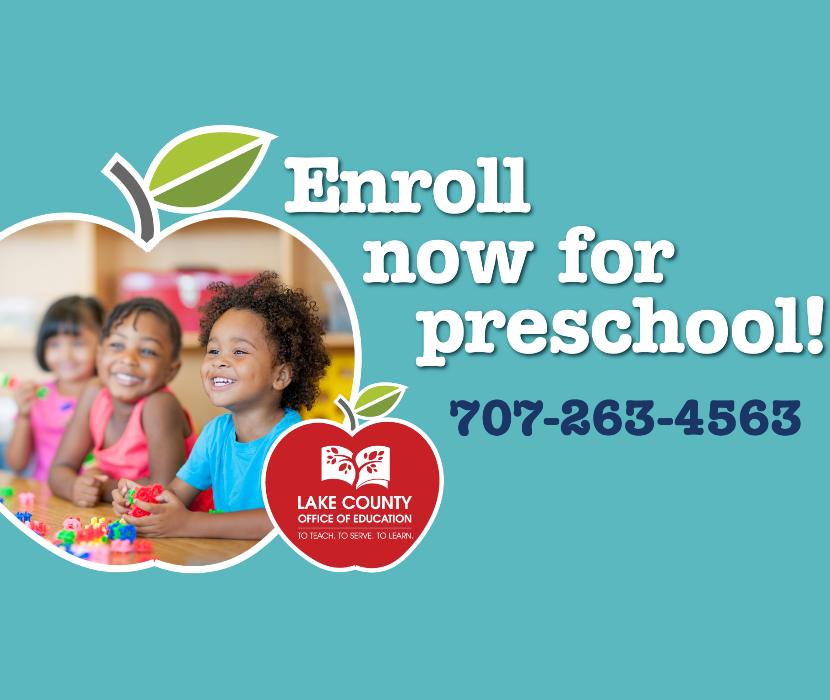 Enroll Now for Preschool