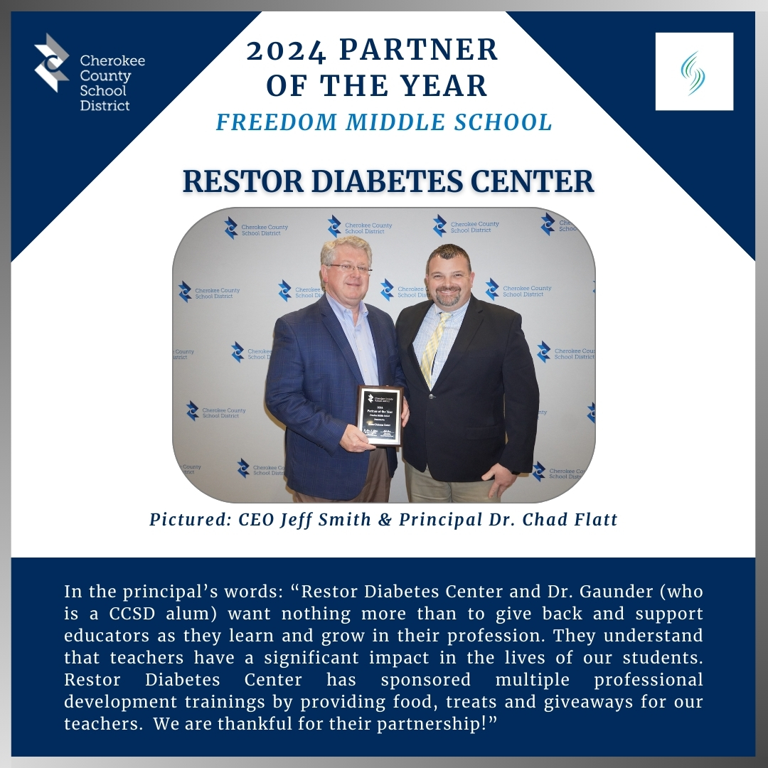 Meet a CCSD 2024 School Partner of the Year: Restor Diabetes Center of ...