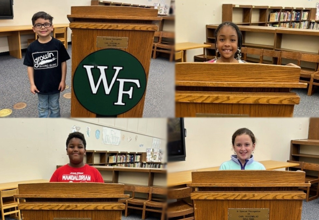 Four William Floyd Elementary Science Projects to Compete at BNL