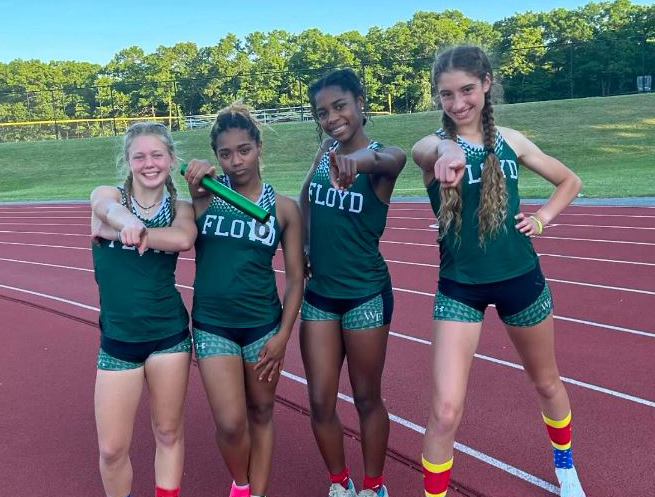 WFHS Girls' Varsity Track and Field Sets New Record, Macchia