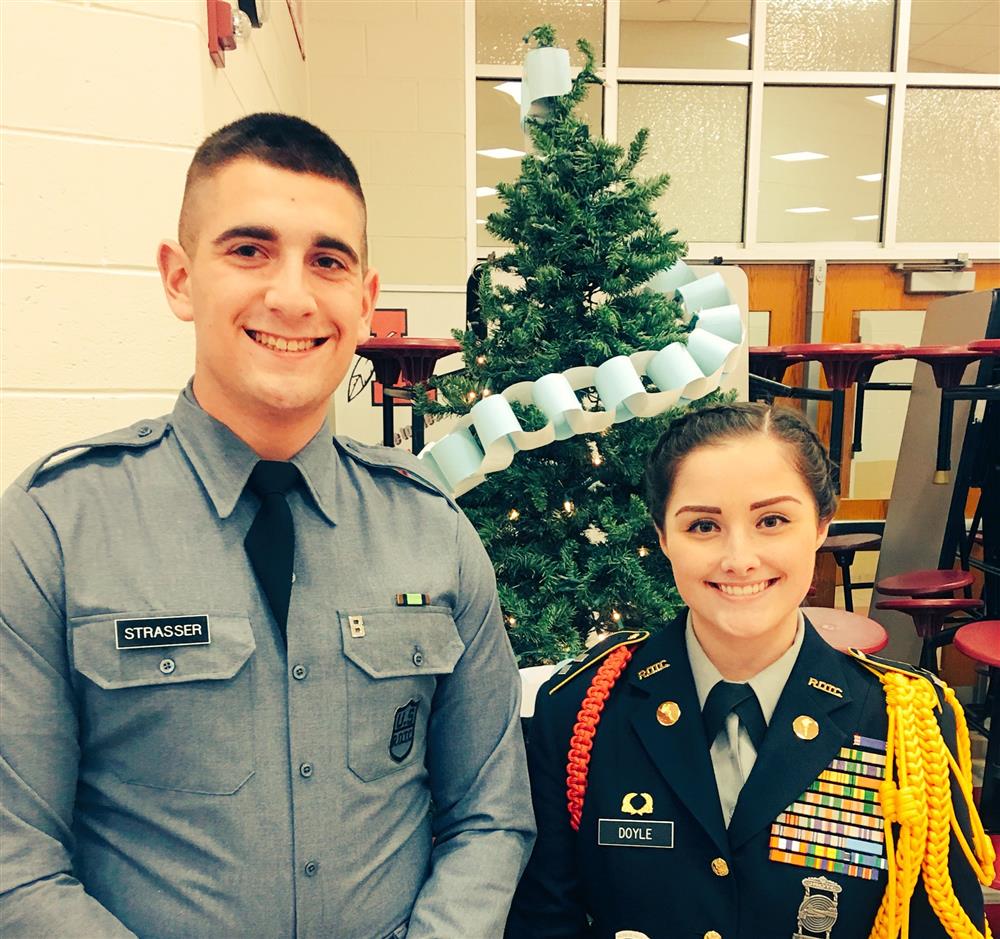 Lenape HS VA TECH Cadet Visit 12-21-16