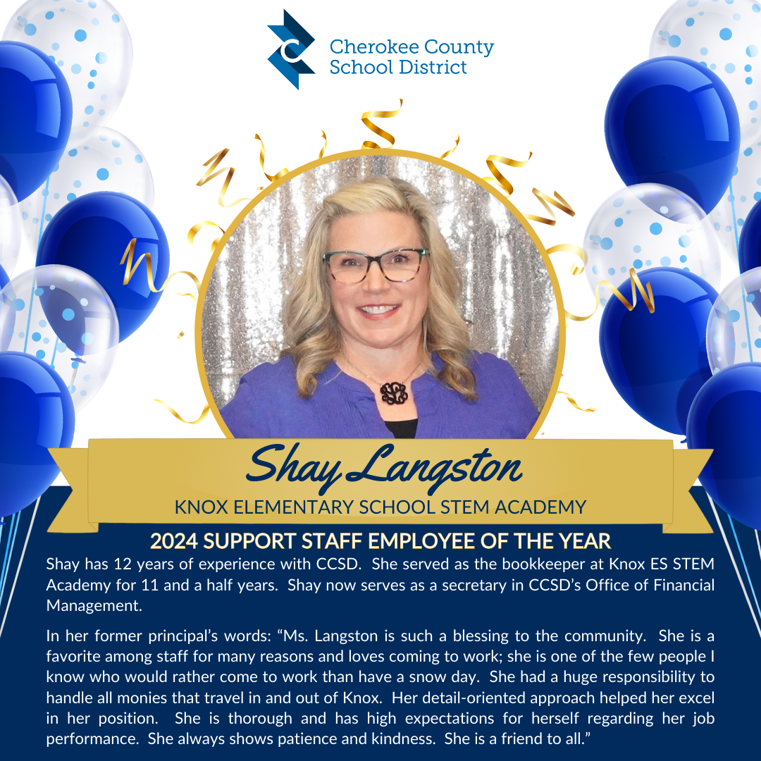 Meet a CCSD 2024 Support Staff Employee of the Year: Shay Langston ...