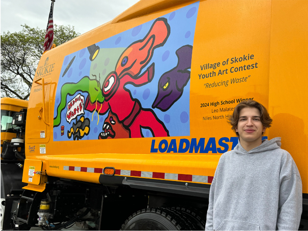 Skokie Unveils Artwork by Niles North Sophomore | Stories and Announcements