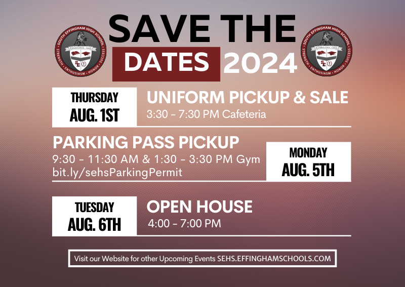 SAVE THE DATES for 2024 School Year | Post Details