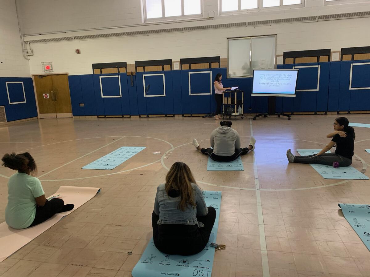 Mindful Mornings with Moms series held at Mount Vernon Honor