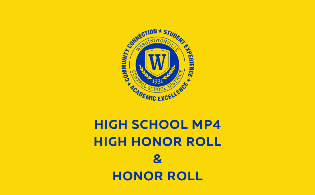 WHS Marking Period 4 High Honor Roll and Honor Roll | News Story ...