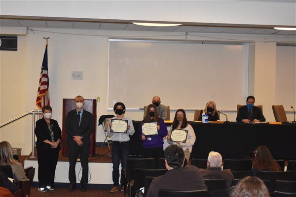 A.P.A. Students of the Month January 2022