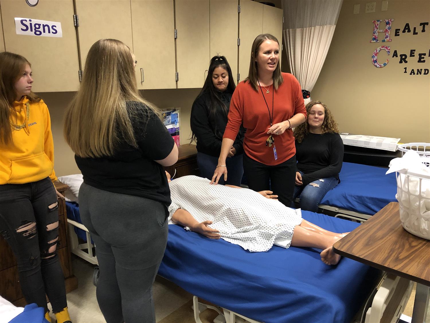 Horne Health bed demo