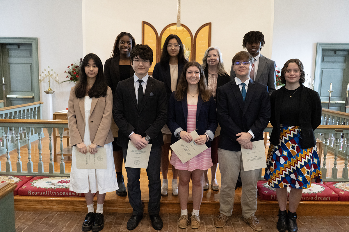 2024 Cum Laude Society Inductions News Post Saint James School