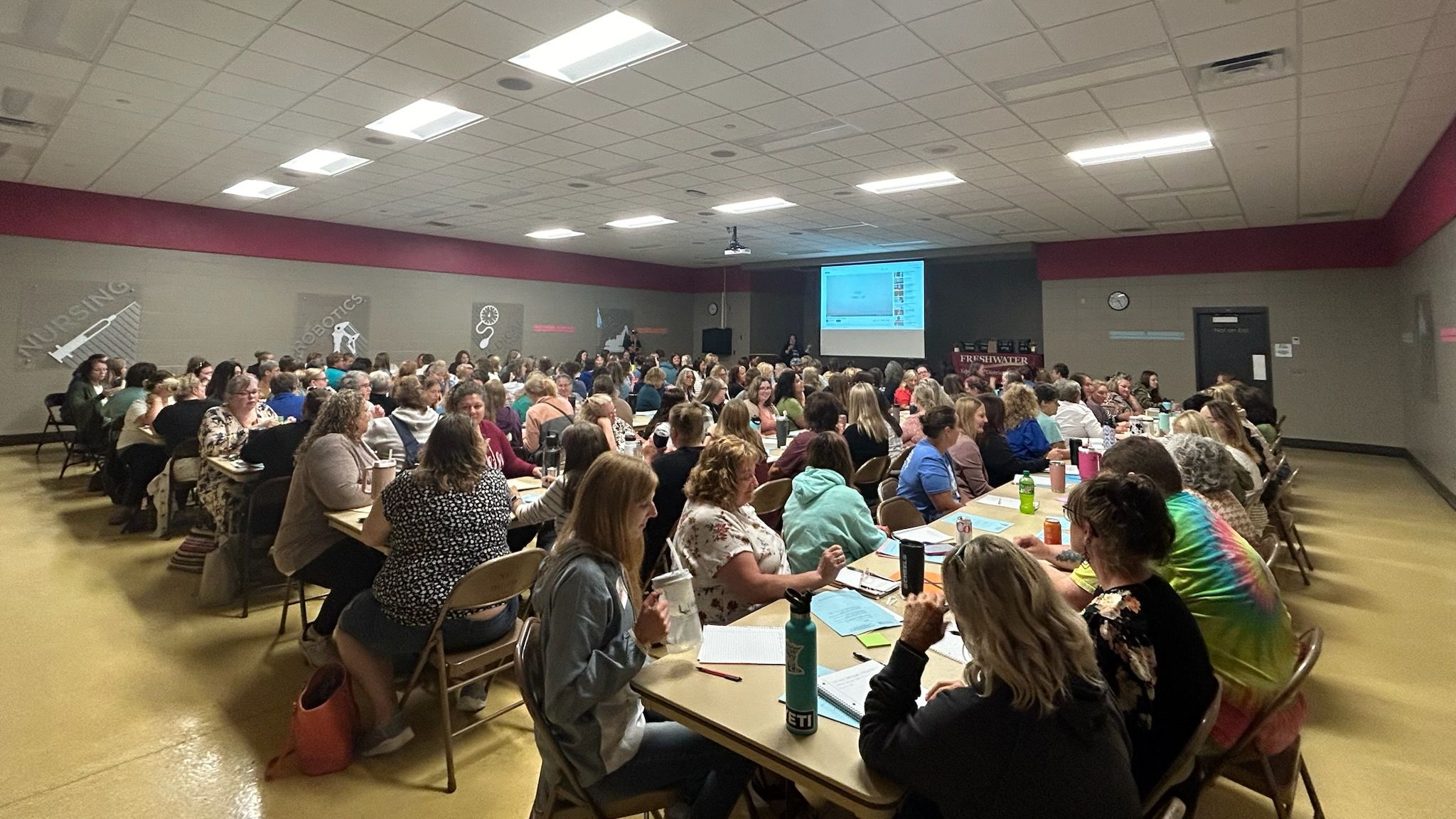 Staff at CPI training