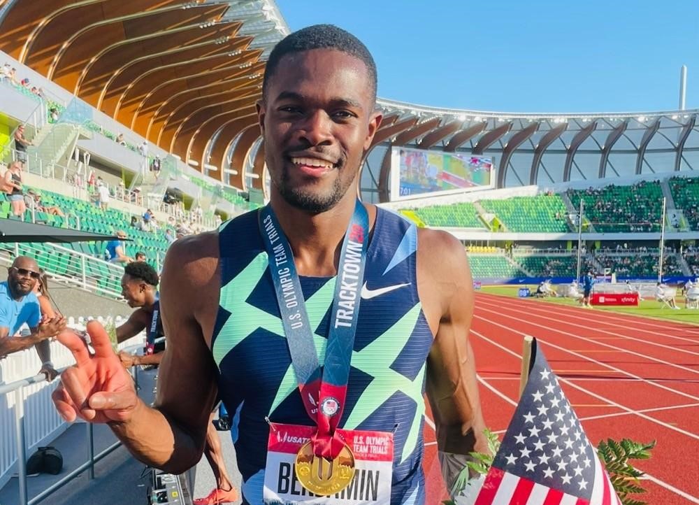 Rai Benjamin wins gold medal in Paris Olympics News Details