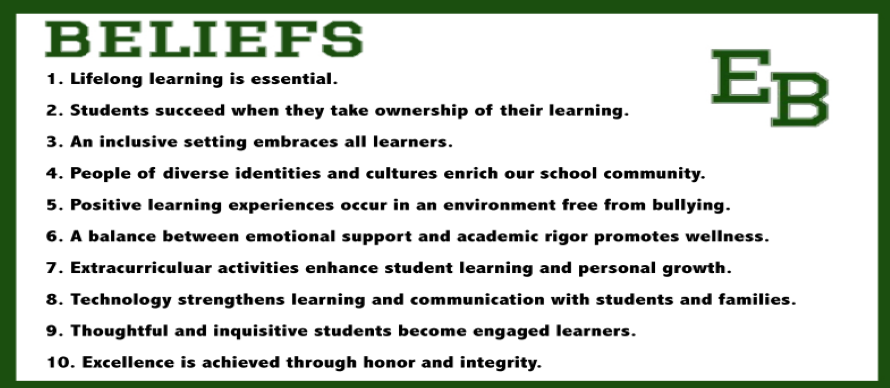 EBHS Beliefs!