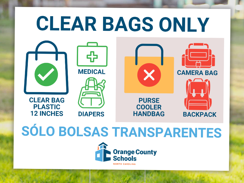 Clear Bag Policy for Athletic, Public Events | Posts Details/Default