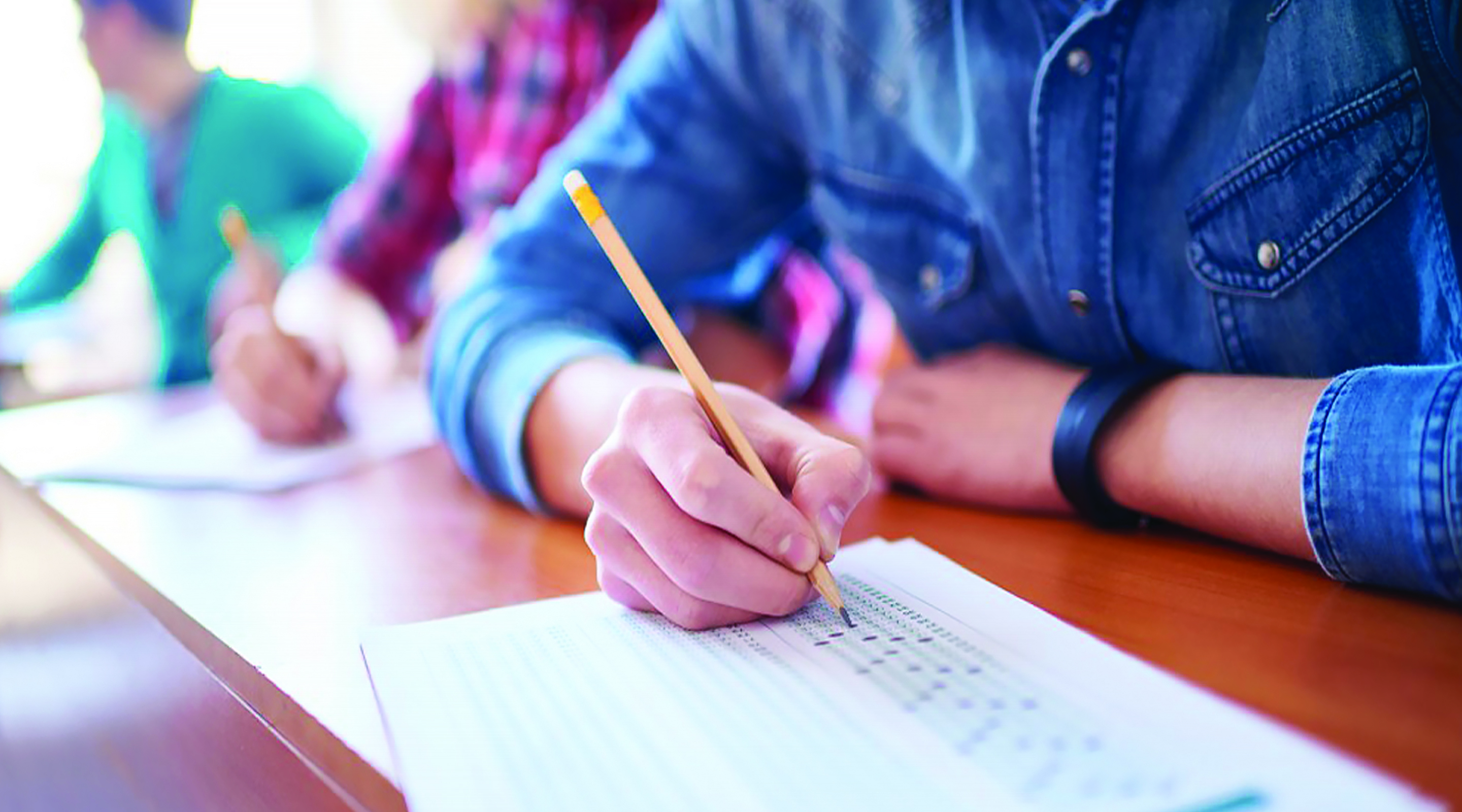 Students taking PSAT Exams