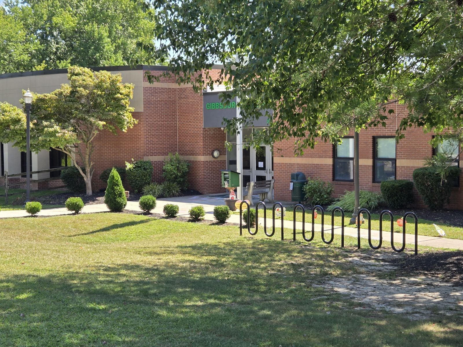 Front of School