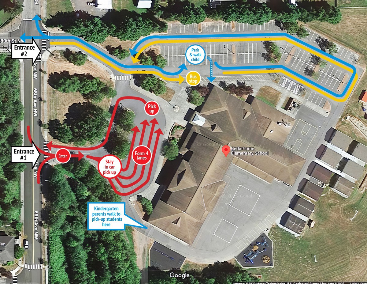 Drop Off Parking Lot Design Drop Off And Parking Information Oregon