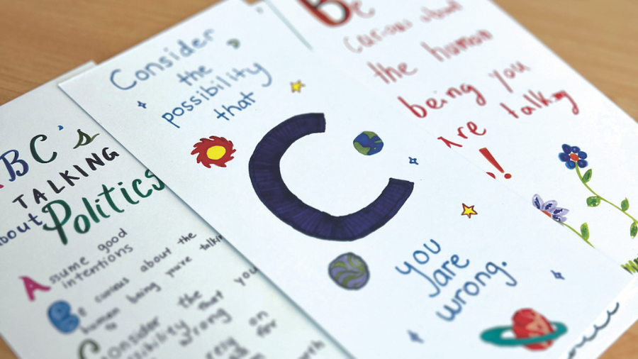 Students Articulate ABCs of Civic Discourse | News Story