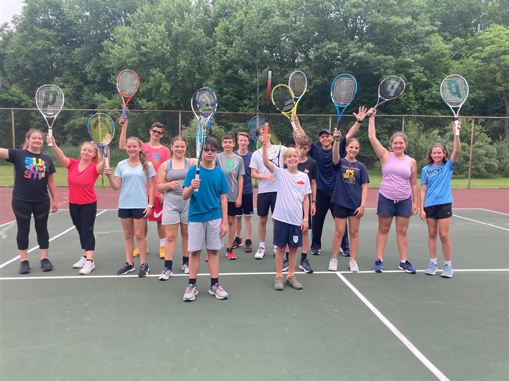 Tennis Wk1 MS HS Campers