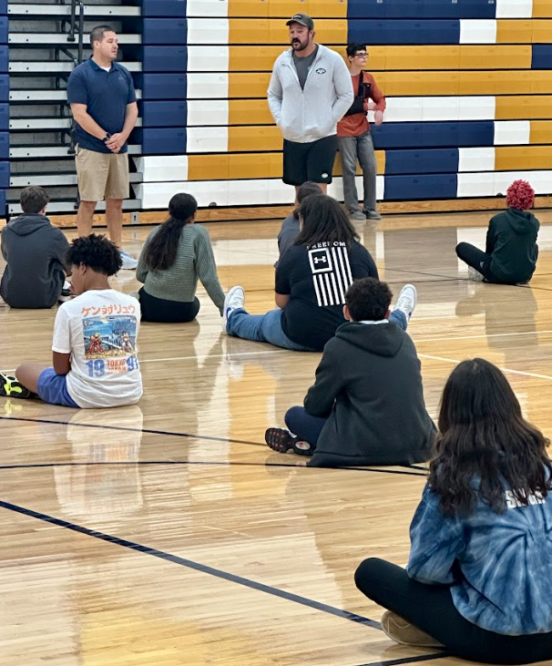 Connor McGovern visits EMS