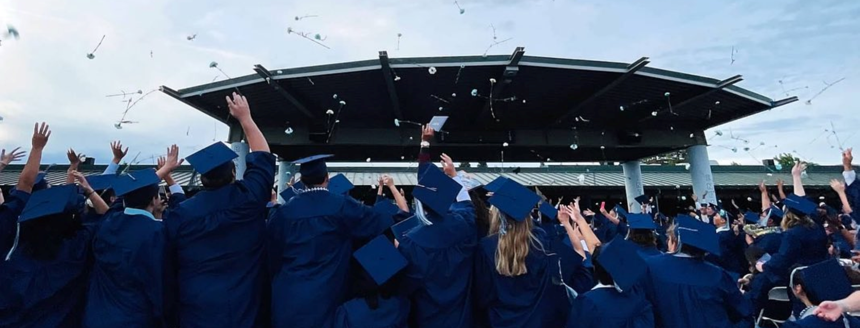Oakmont students at their graduation ceremony