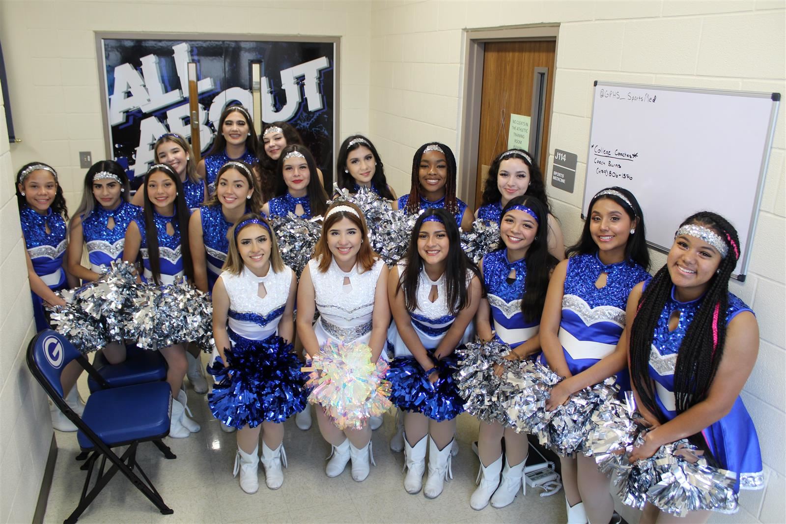 Geepettes at the Varsity Football 5th annual "G" Night 8/24/22