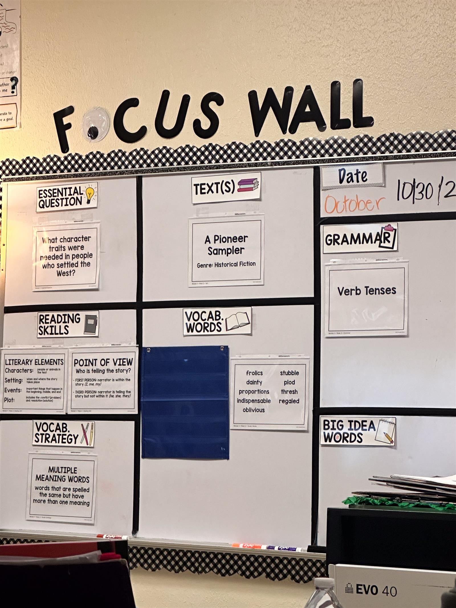 focus wall