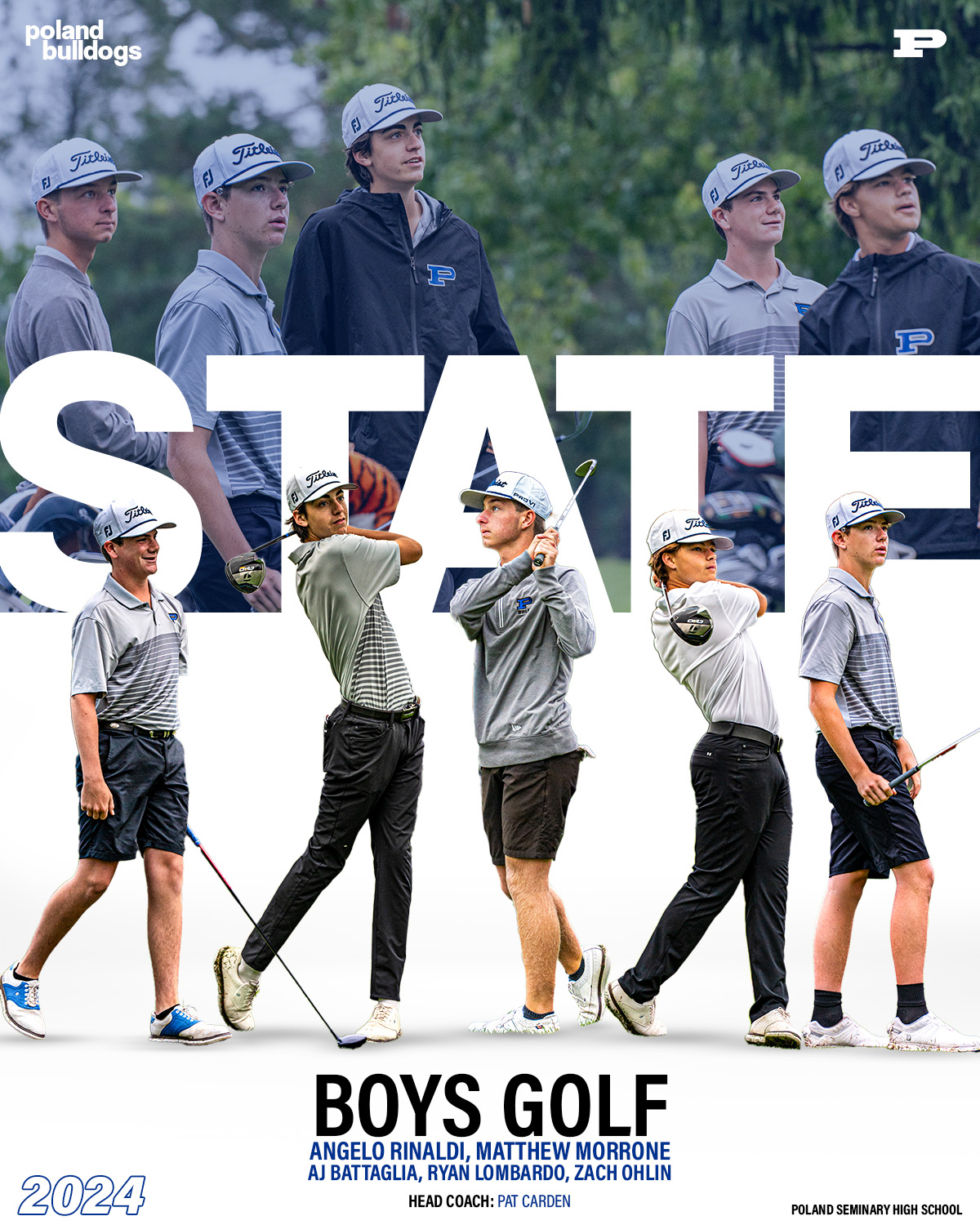 STATE QUALIFIERS | 2024 OHSAA DII BOYS GOLF | POLAND SEMINARY HIGH ...