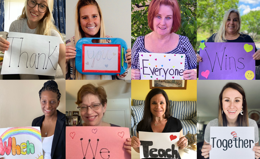 Parents, we see you, we hear you, we thank you. Everyone wins when we teach together.