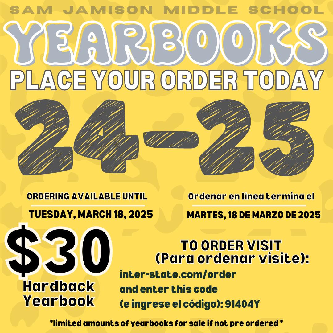 Buy Your Yearbook! | News Details