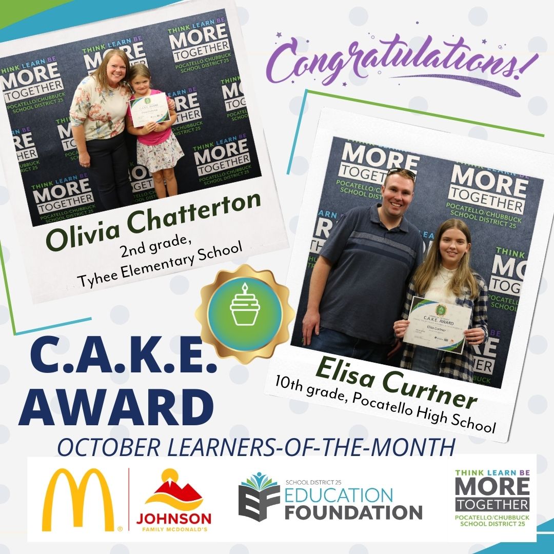 October 2024 Learner of the Month, C.A.K.E. Recipients News Details