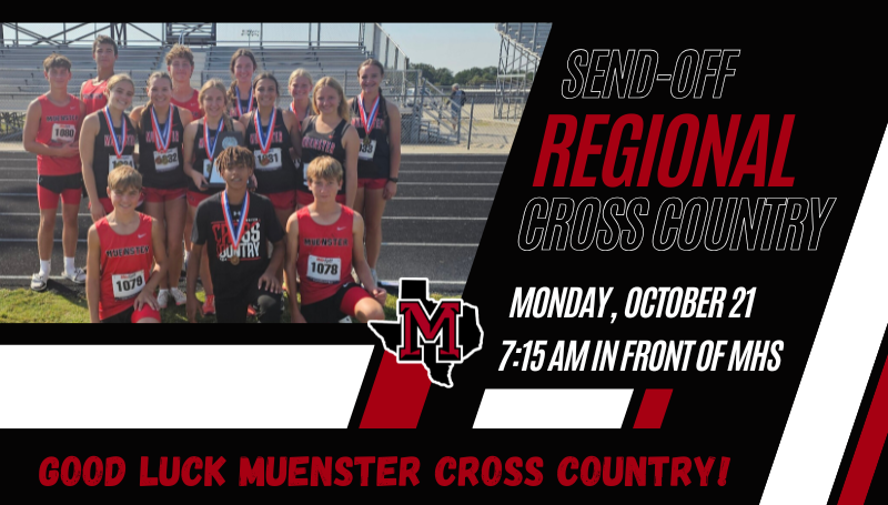 Region Cross Regional Cross Country Send-Off | Post Details