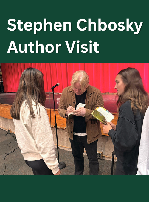 NHS Welcomes Author Stephen Chbosky | NHS Board