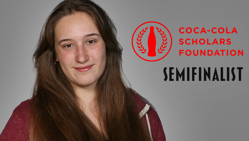 Senior named 2025 Coca-Cola Scholar Semifinalist | News Details