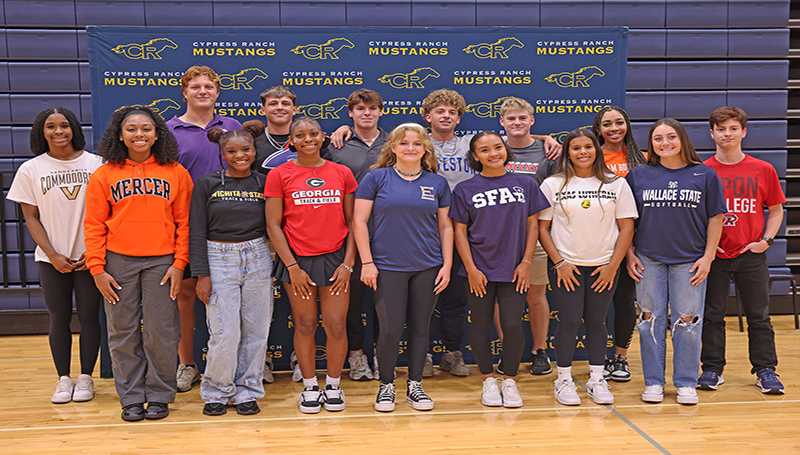 CFISD athletes sign with colleges during 2024 early signing period ...