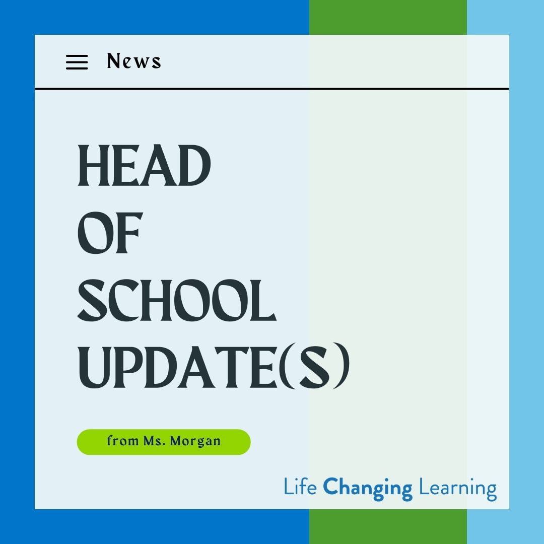 Head of School Message | New Details