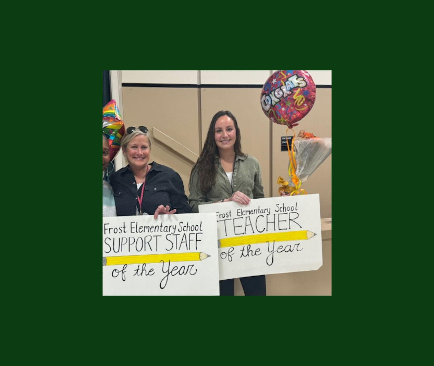 Support Staff Winners 