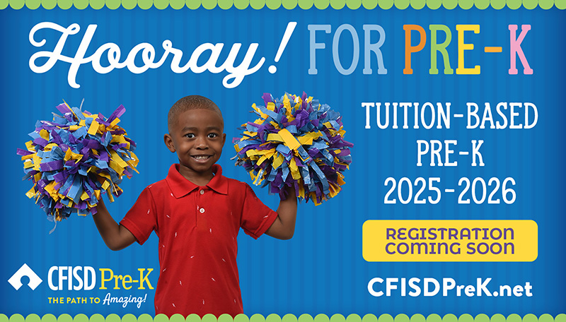 CFISD launching tuition-based pre-K program in 2025-26 | CFISD News ...