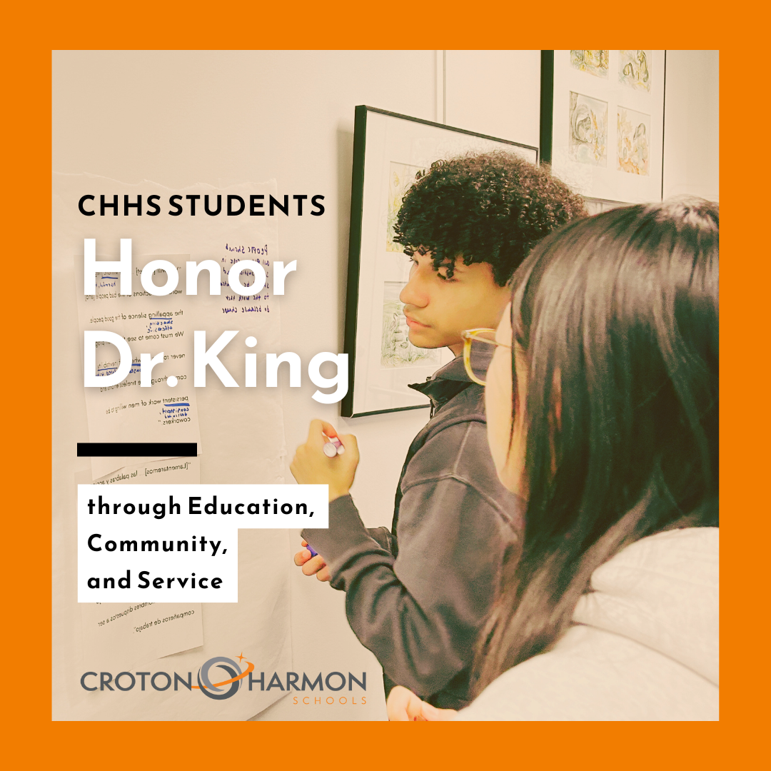 CHHS Students Honor Dr. King through Education, Community, and Service ...