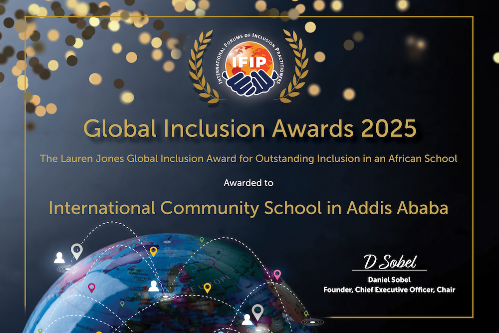 ICS Addis Wins Global Inclusion Award | ICS News