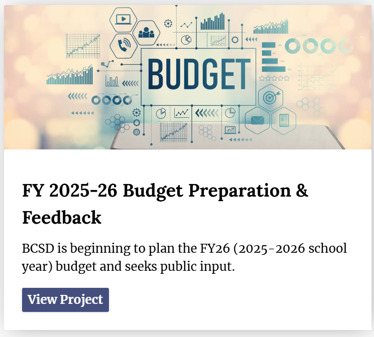 Board of Education schedules community public forums for 2025-26 budget ...