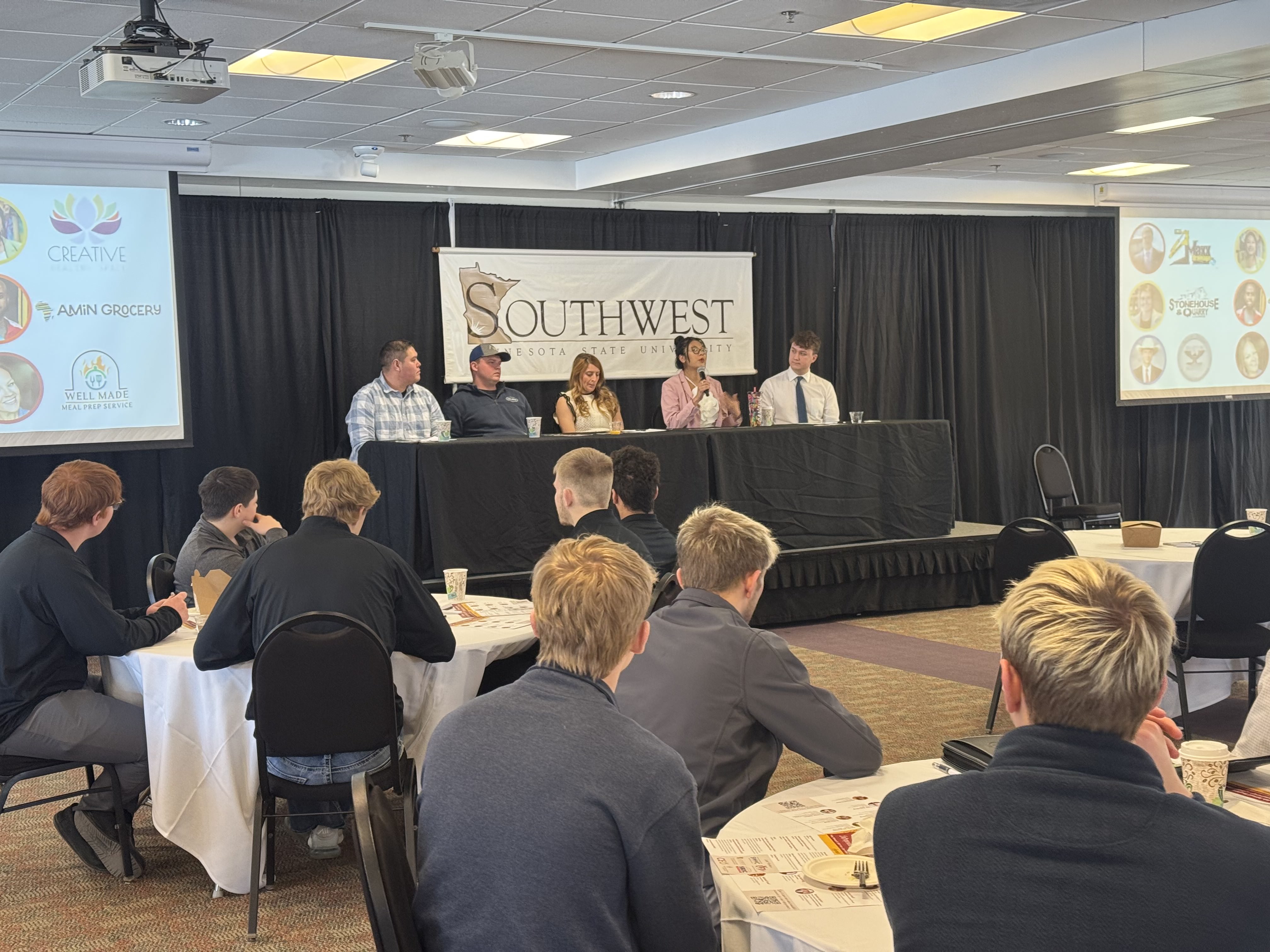 panel at the conference