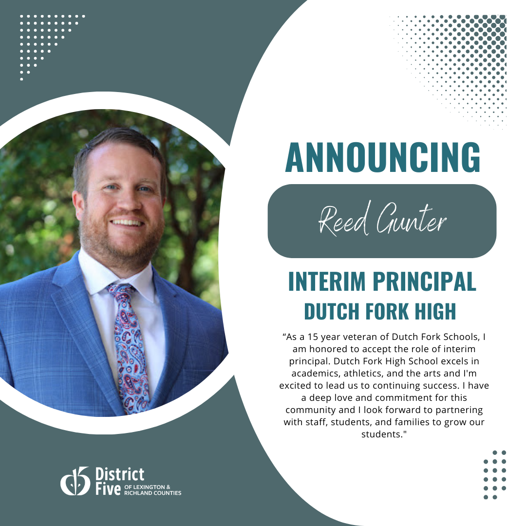 School District Five names interim principal for Dutch Fork High School ...