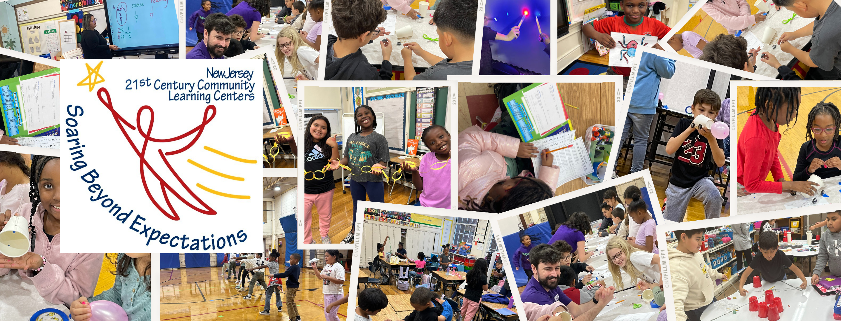 collage of students during the 21st century after school program